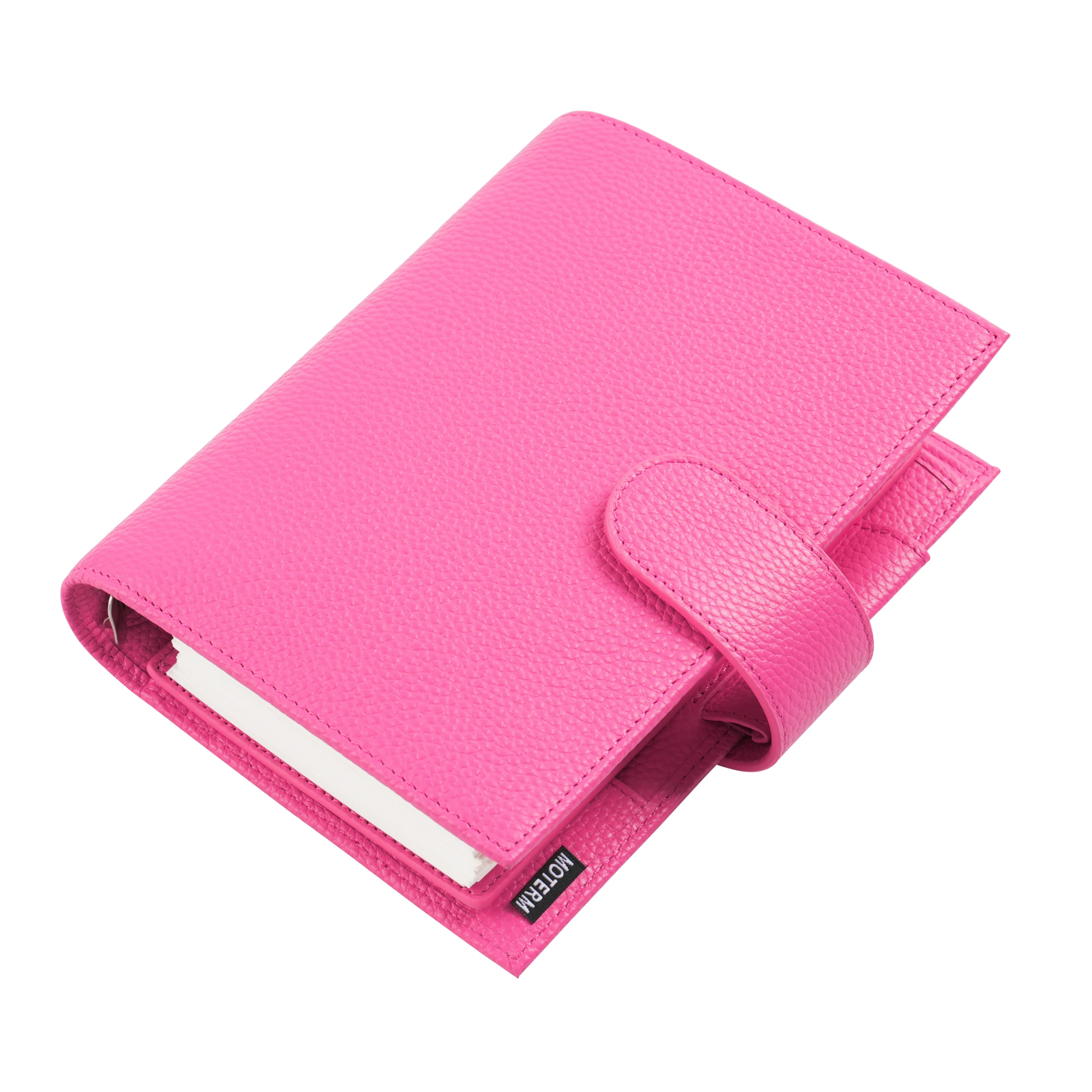 Планировщик индивидуального размера Moterm Luxe 2.0 с переплетными кольцами 30 мм, блокнот из натуральной гальки, органайзер для дневника и повестки дня