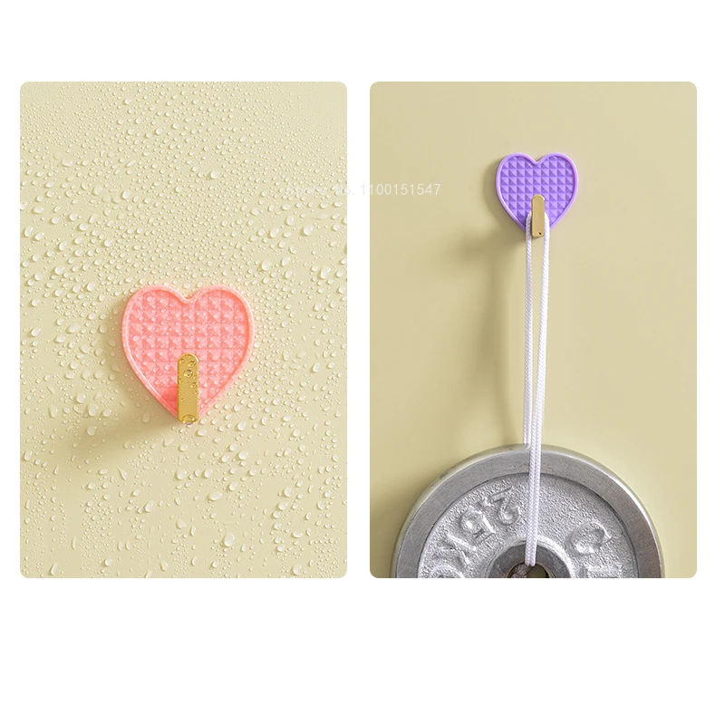 4 комплекта крючков для влюбленных настенный крючок с милым сердцем девушек