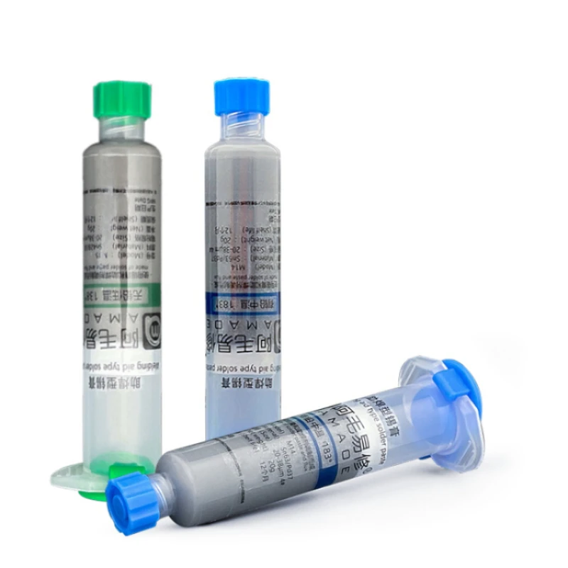

Amaoe M14 M15 Solder Paste Syringe Type 138/183℃ for Phone Motherboard Electronic PCB Chip Sodering Repair Flux