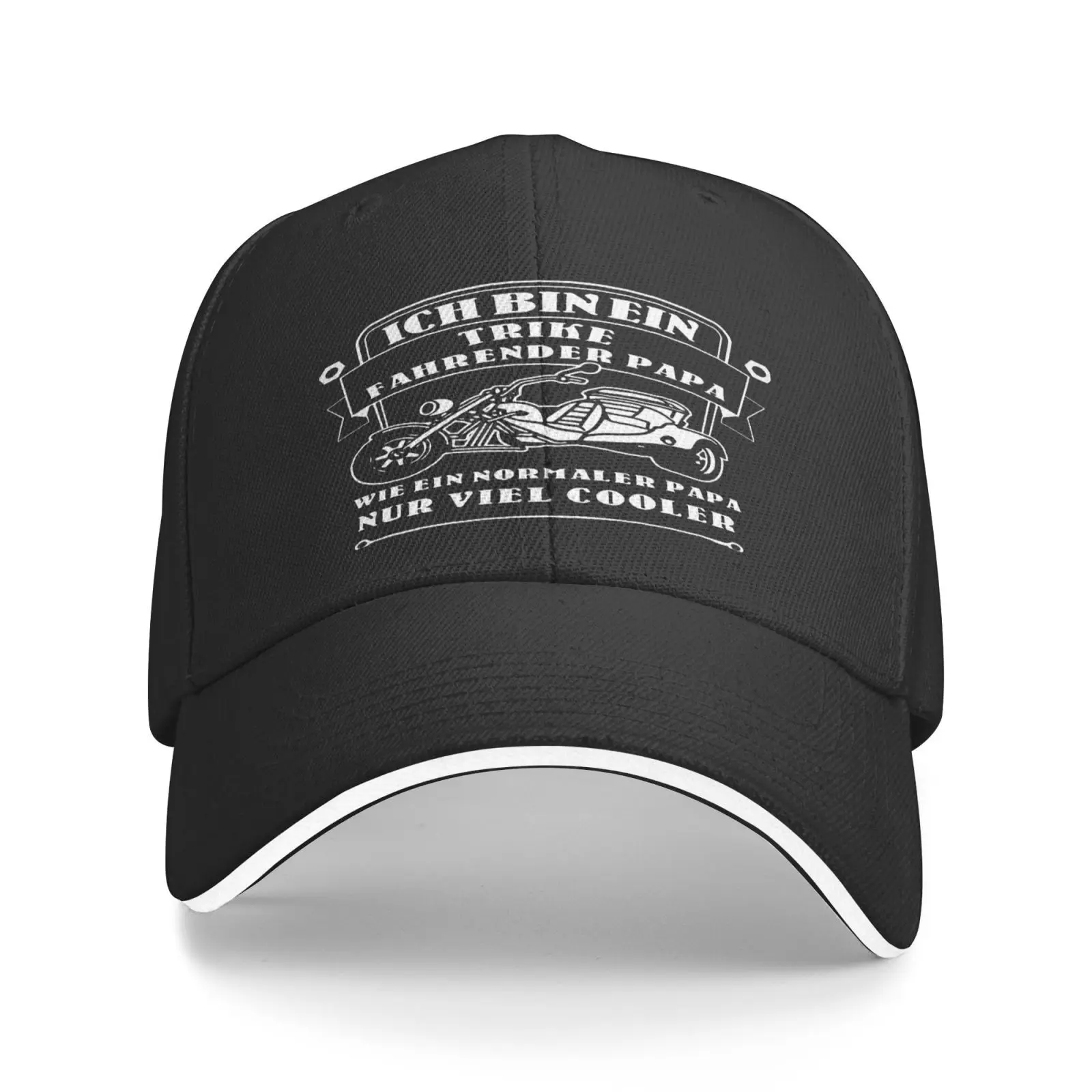 

Ich Bin Ein Trike Propelled Papa Men's Caps Cap Male Hats For Women Men Cap Cowboy Hip Hop Custom Logo Trucker Cap Cap For Boy