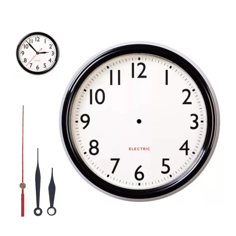 3 Pieces High Torque Long Shaft Quartz Clock Movement Mechanism 6 Pairs of Hands |