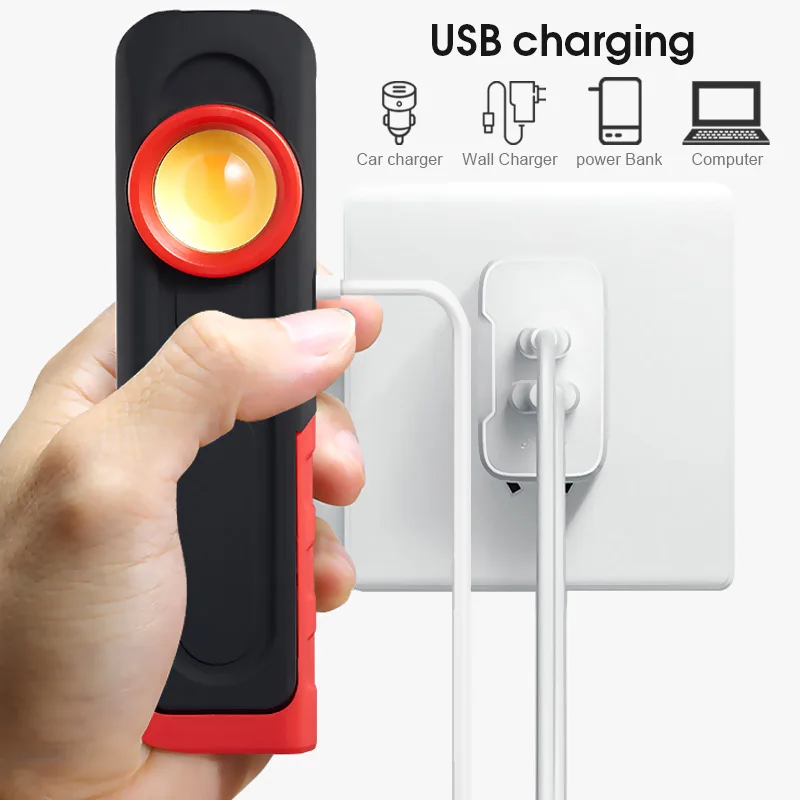 

Working Detailing Grip Lights Portable Auto Magnetic Scan Multifunction Car Repair Tools Swirl Car Finish Lamp Paint Flashlight