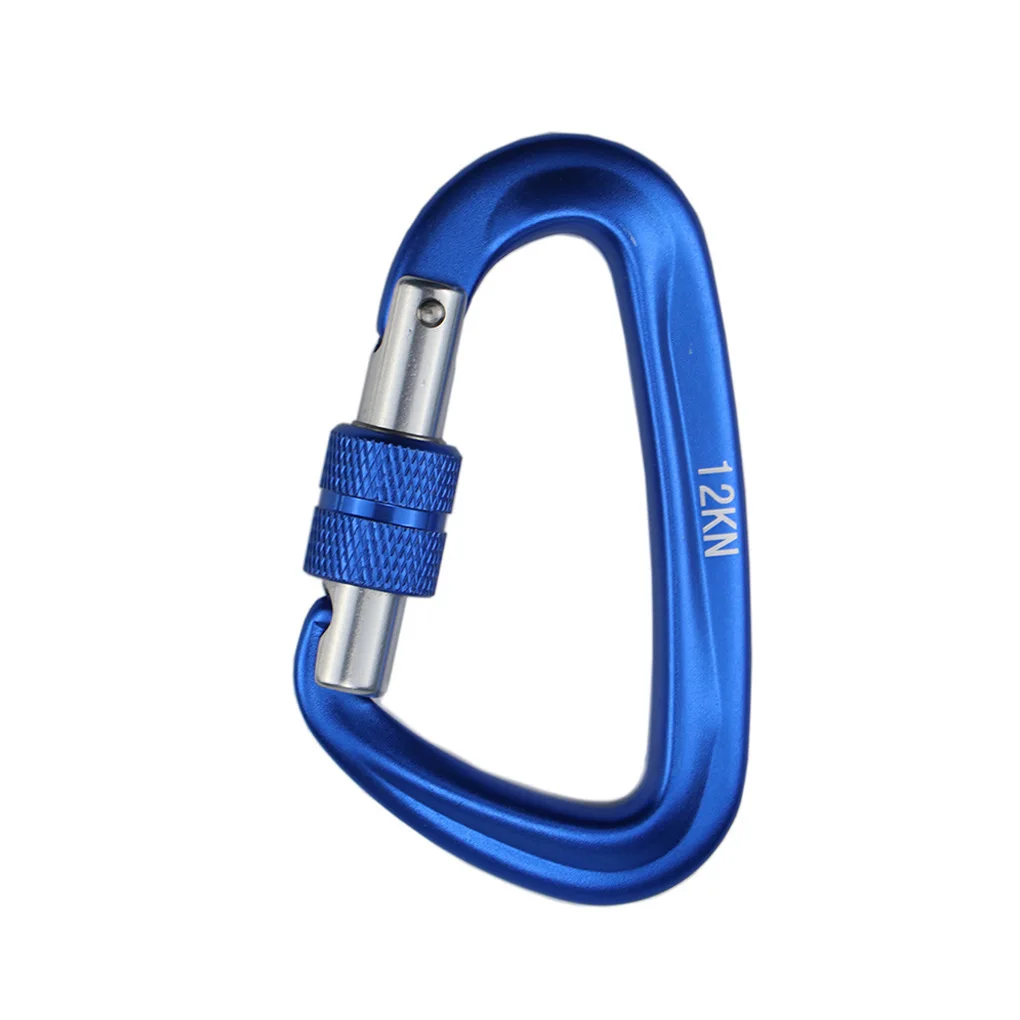 

Climbing Carabiner Outdoor Camping Hiking D-ring Buckle Keychain Caving Safety Ascend Portable Pocket Karabiner