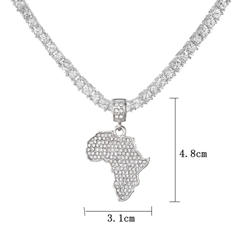 Ожерелье-цепочка для мужчин украшение в стиле хип-хоп сверкающая цепь ожерелья с