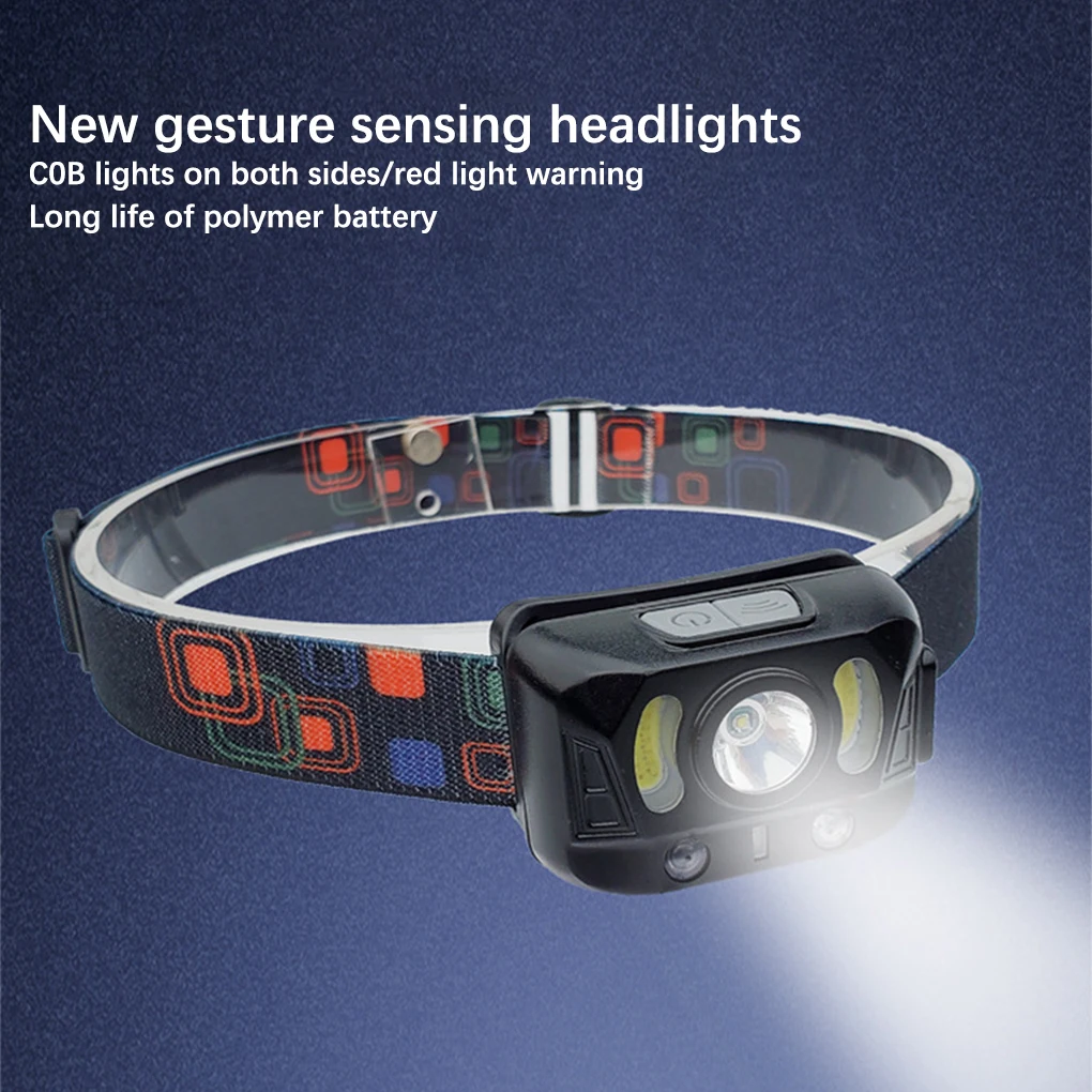 

Чувствительный налобный фонарь Head фонарь Waterproof Headlight Outdoor Equipment