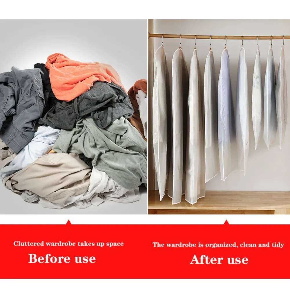 Сумка для хранения одежды подвесной мешок пылезащитный чехол Женский шкаф