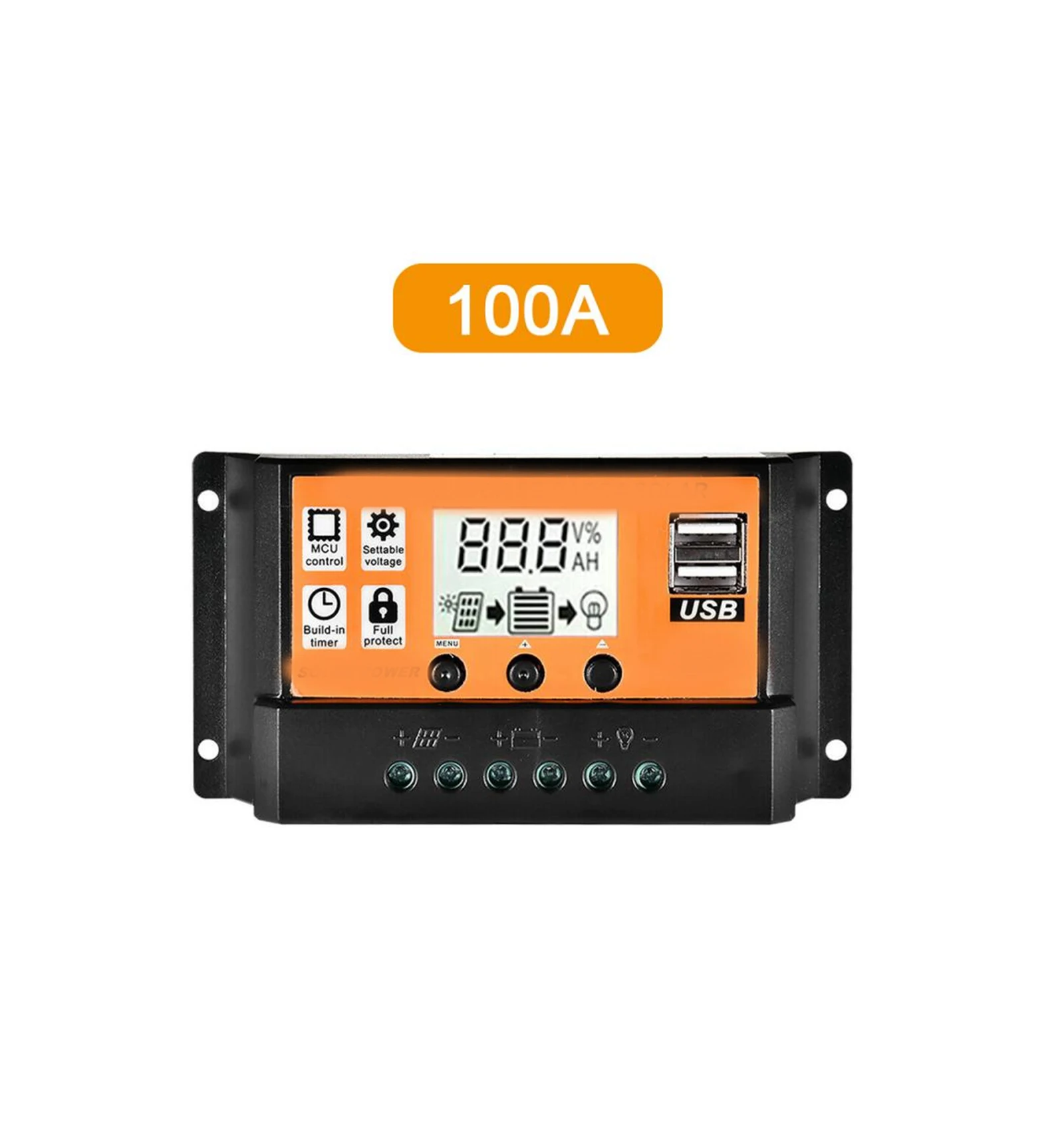 

Dual USB Port Battery Regulators Charge Controller Auto Focus Tracking