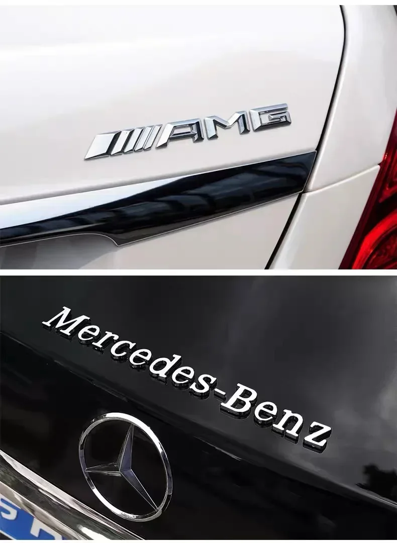 3d-абс-пластик для Mercedes Benz AMG 4matic A B C E CLA GLK класс W221 W212 W213 W176 W205 W177 X253 украшение