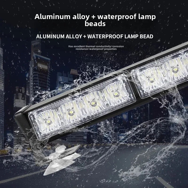 Светодиодные фонари для приборной панели лобовое стекло присоска мигающие