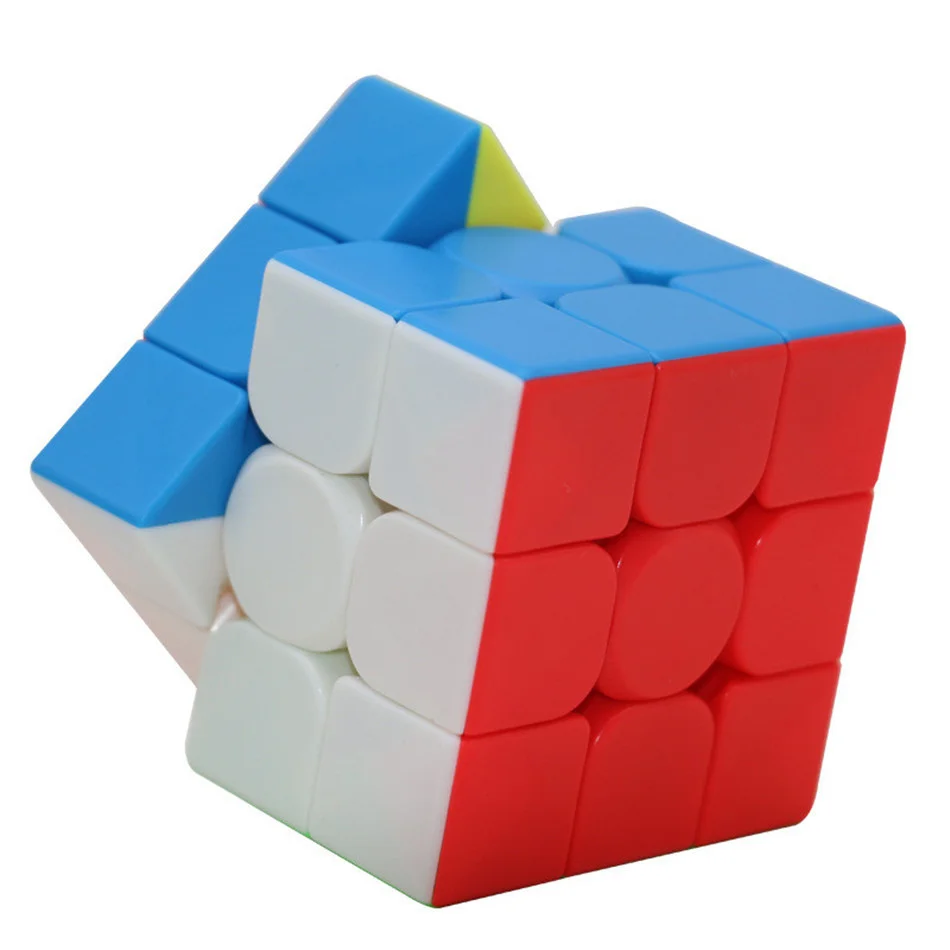 Moyu Cubing школьный скоростной куб Meilong 3/3C 3x3 волшебный без наклеек 3-слойный