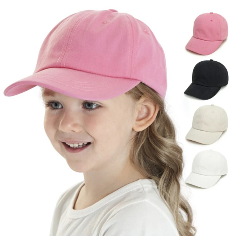 

1PC Fashion Baby Cap Sun Protection Kids Boy Hat Adjustable Travel Children Baseball Cap Baby Hat for Girls Accessories 8M-5Y