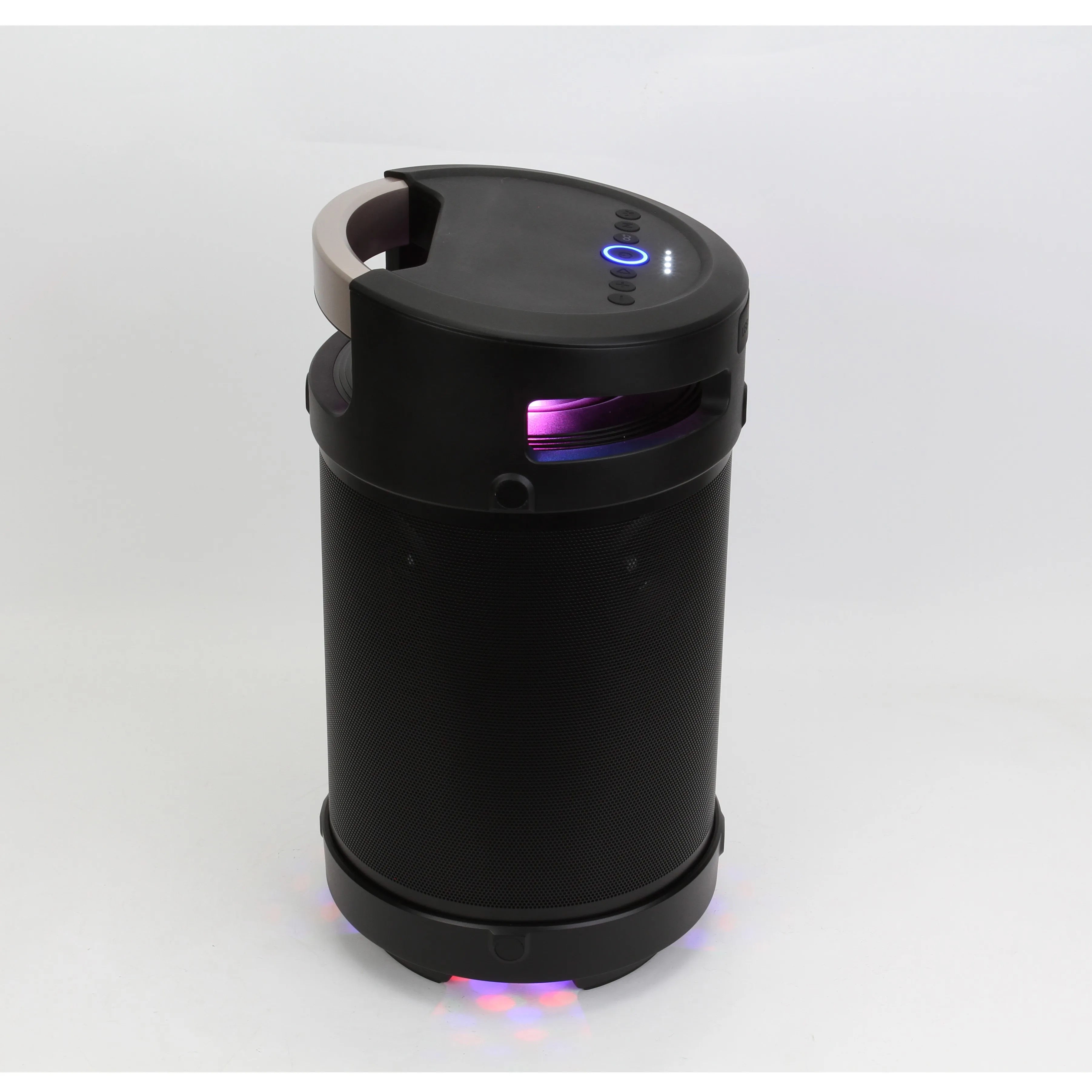 

Portable Music Charming Player Speaker RGB romantic and dynamic lights Speaker S281 Durable PVC housing