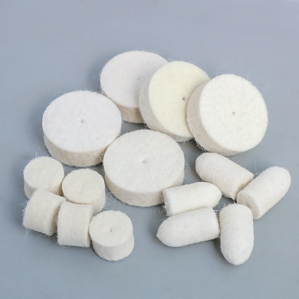 Полировальный шлифовальный круг из шерстяного войлока для аксессуаров Dremel и