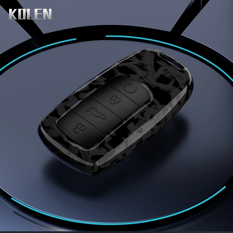 

Чехол для автомобильного ключа из АБС-углеродного волокна для Chery Tiggo 8 Pro Tiggo 7 Pro 8 Plus Arrizo 5 4 защитная оболочка аксессуары Fob