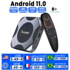 ТВ-приставка Transpeed AV1 на Android 11 с поддержкой Amlogic S905W2, Wi-Fi 2,45,8 ГГц