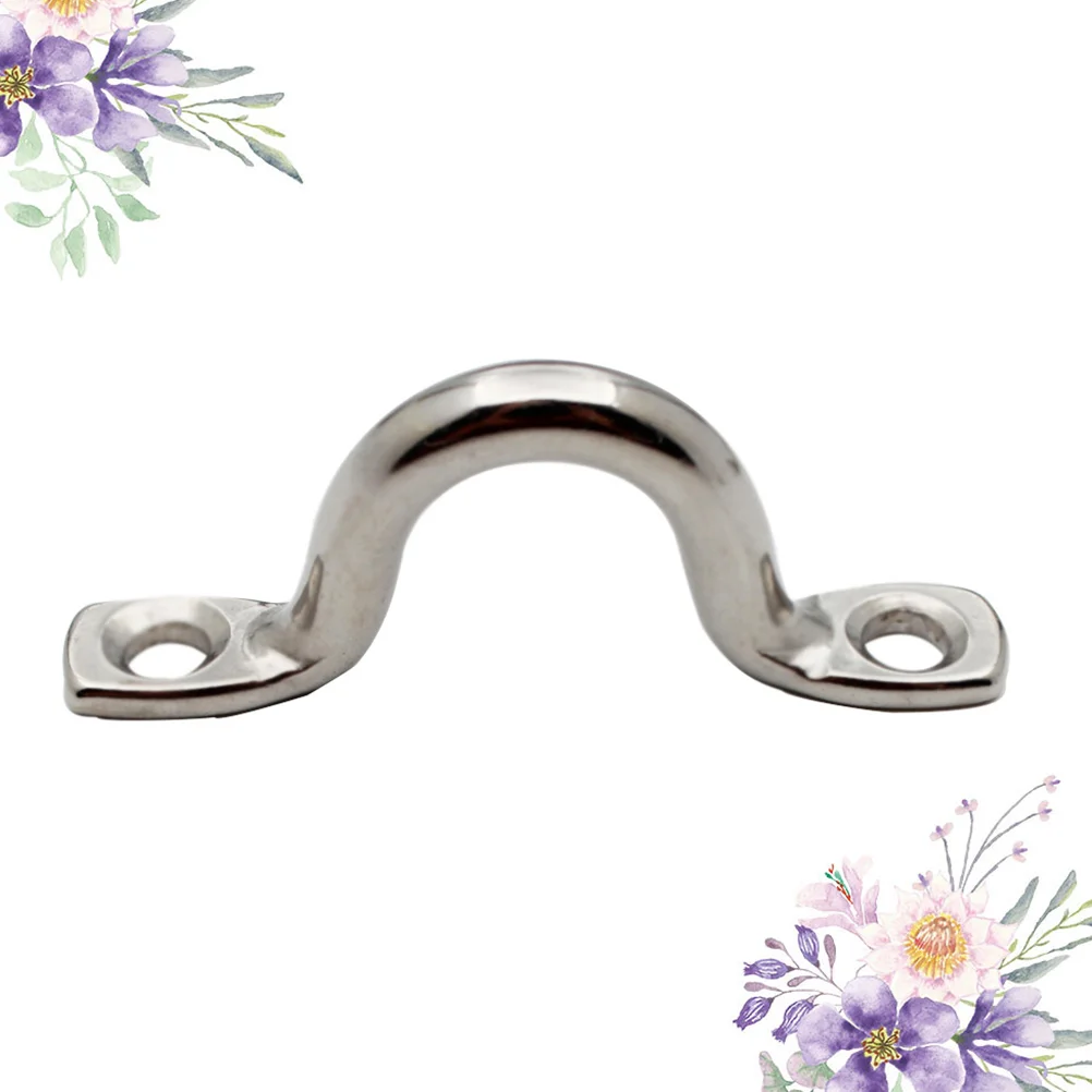 

10Pcs Boat Handle Stainless Steel Camel Hump Shape Mount Grip Handle for Boat Marine Kayak Canoe Dinghy (4mm-316)