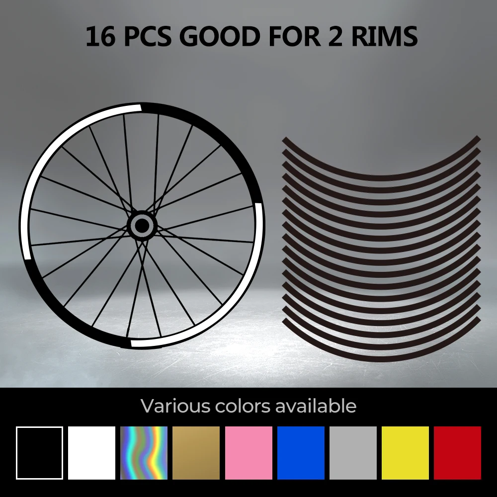 

26" 27.5" 29" Bicylce Wheel Sticker Vinyl Decal For Bike Rim Decor inch Stickers Cycling Wheels