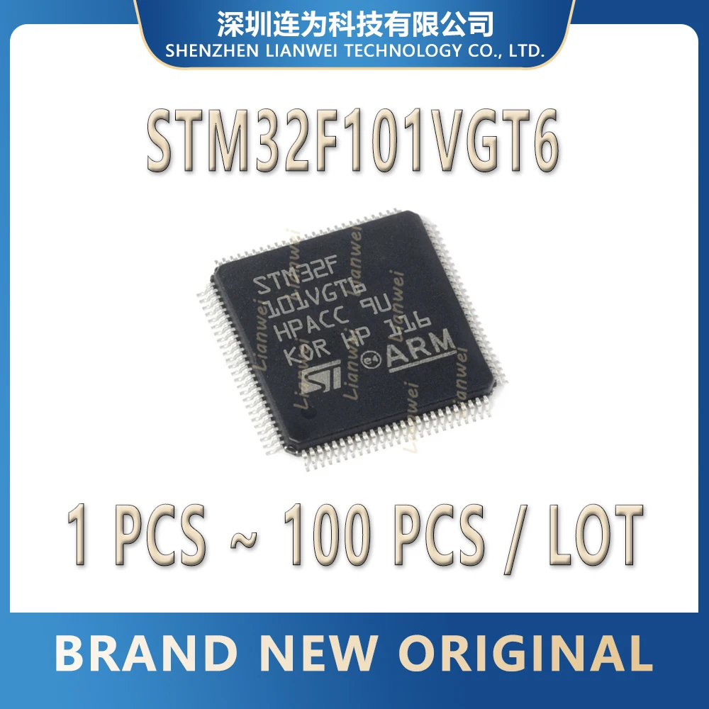 STM32F101VGT6 STM32F101VG STM32F101 STM32F STM32 STM IC MCU Chip LQFP-100