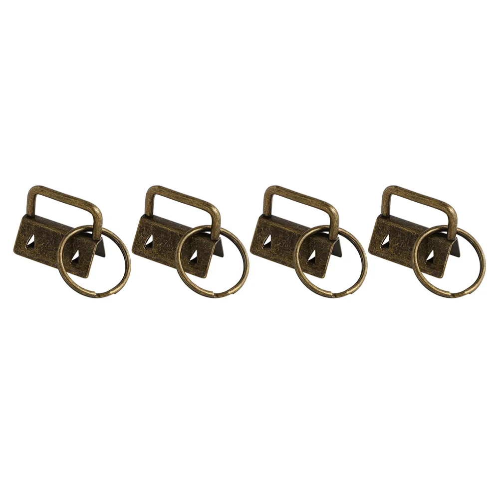 

Key Fob Keychain Wristlet Chain Making Metal Kit Supplies Set Lanyard Ring Rings Fashion Inch Keyring Crafting Hooks Keyfob