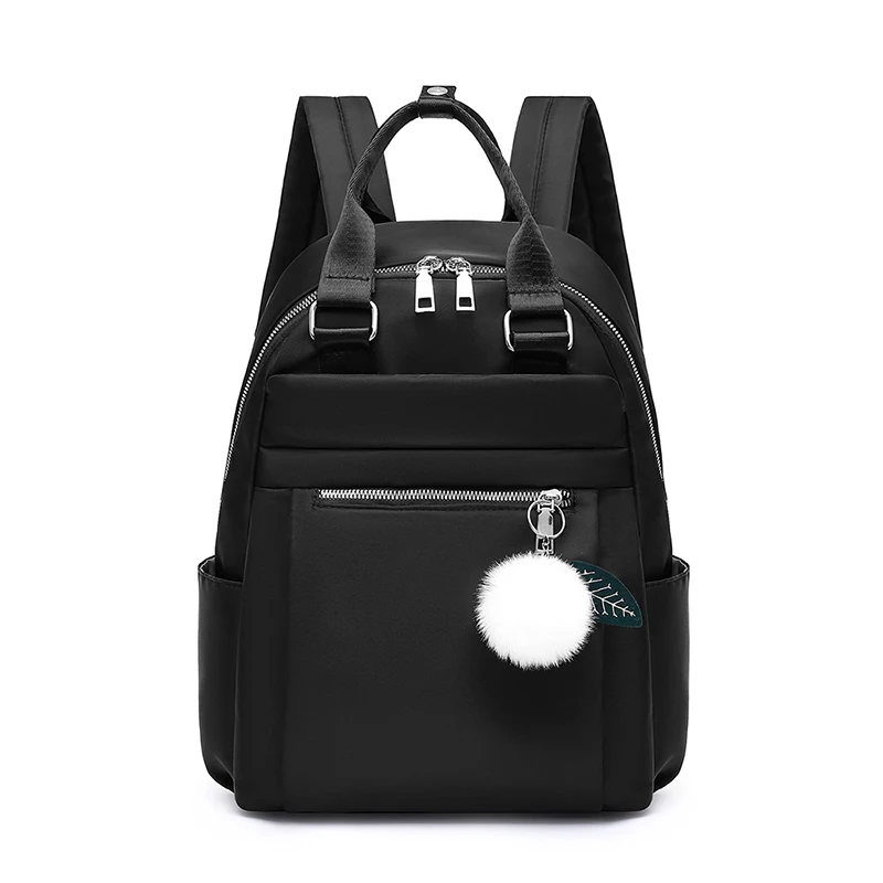 

Fashion Black Feminina Backpack for Women Large Capacity Oxford Travel Bag Teenager School Bookbags Casual Anti-theft Rucksack