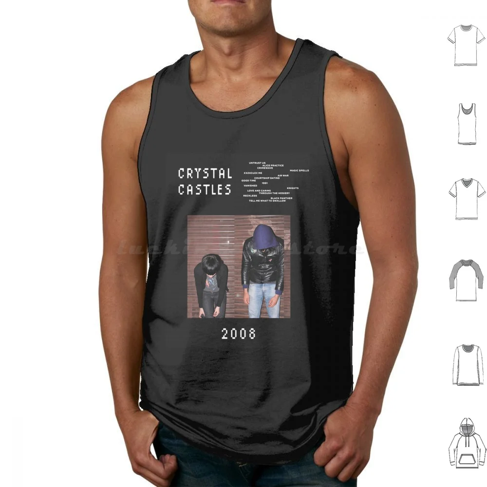 

Crystal Castles 2008 Tank Tops Vest Sleeveless Crystal Castles Crystal Castles Stuff Crystal Castles Long Sleeve Crystal