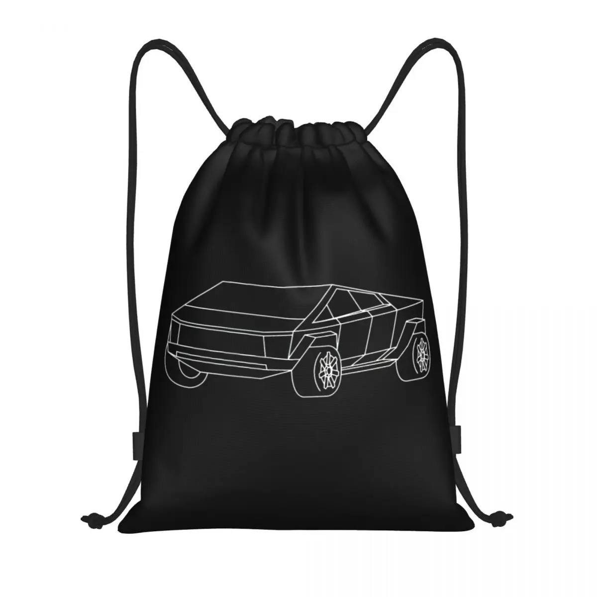 Рюкзак Cybertrucks на шнурке для автомобиля женщин и мужчин спортивный рюкзак