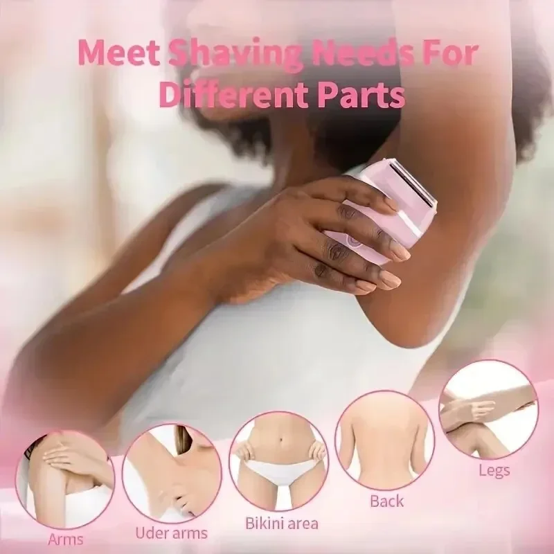 Портативная женская бритва двойного назначения