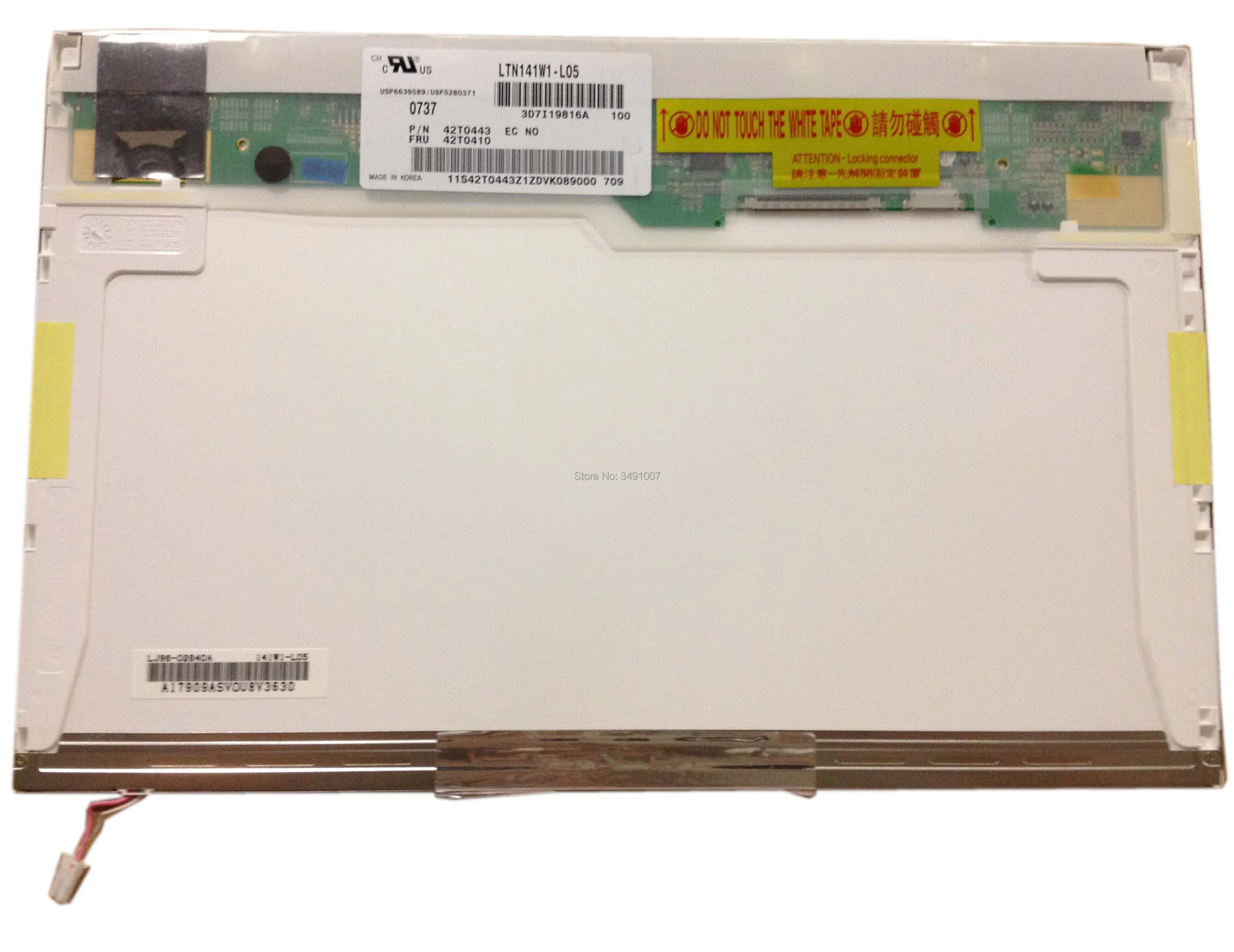 

LTN141W1-L05 подходит LTN141W1-L03 L05 L01 L04 LTN141AT02 B141EW02 V.3 LTN141AT03 B141EW01 LP141WX3 N141I3-L01