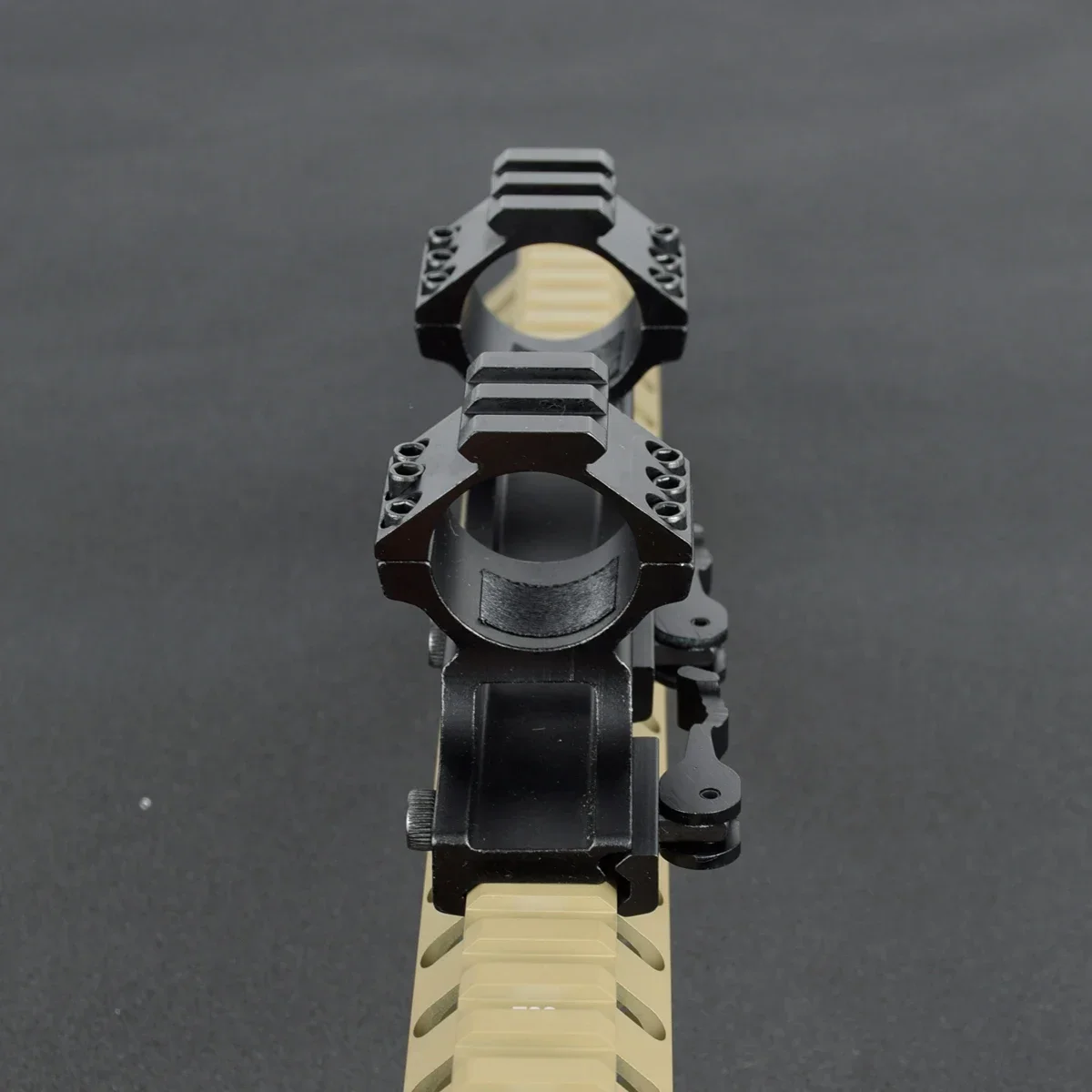 Быстросъемное цельное крепление для прицела 25 4 мм/30 мм с двумя кольцами