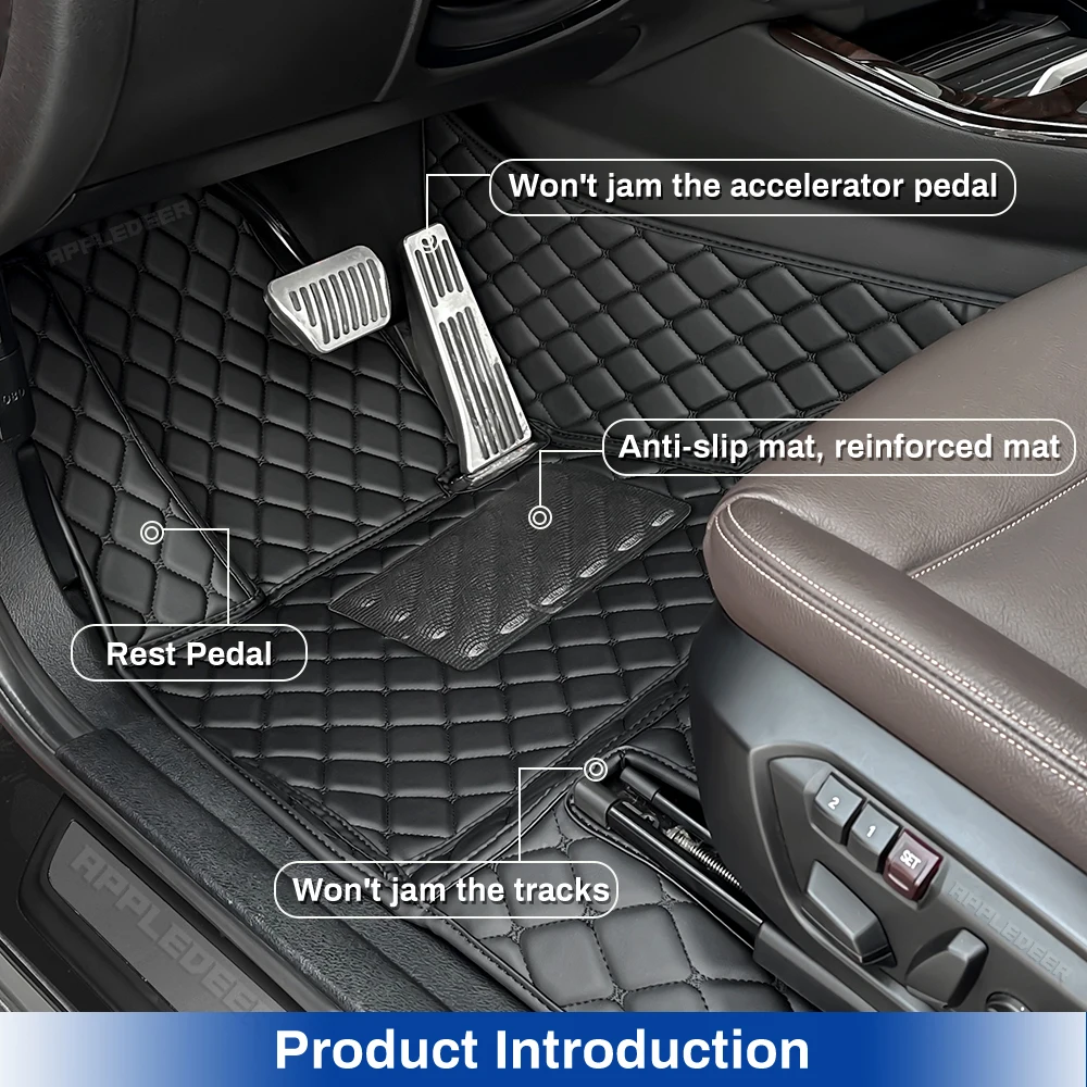 Фото Автомобильные коврики для Volkswagen VW Santana Sedan 1999-2007, 2006, 2005 годов выпуска, индивидуальные автомобильные коврики, покрытие для пола, аксессуары для интерьера №3