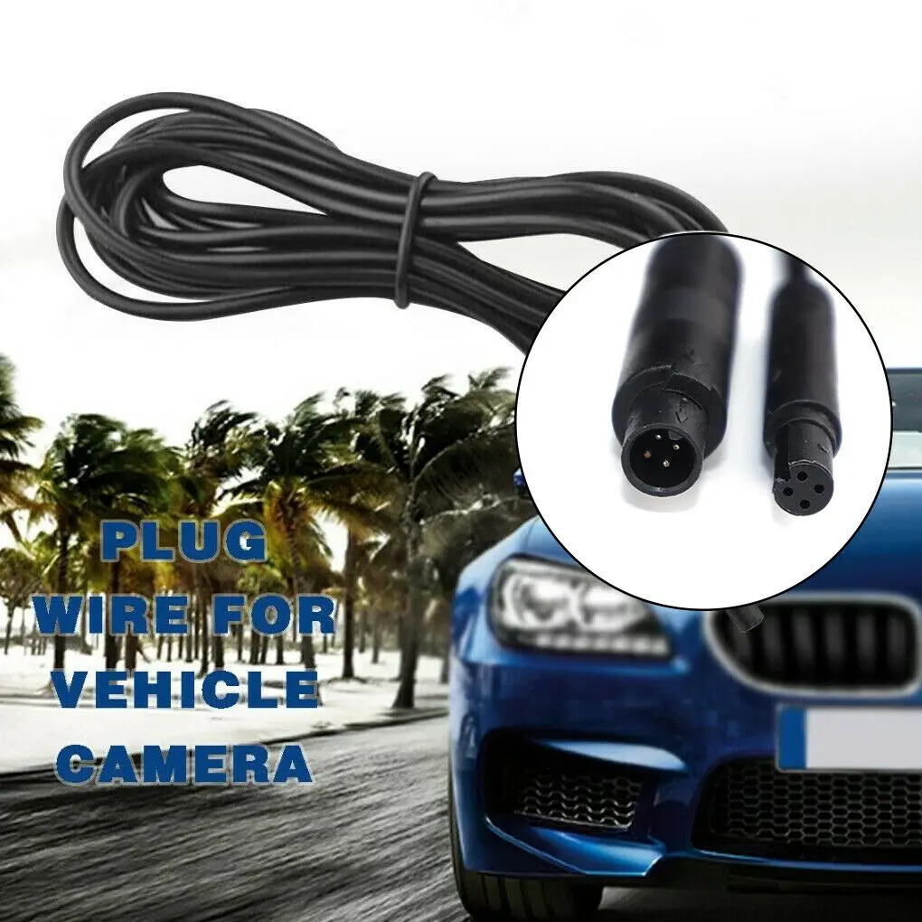 4-контактный Удлинительный кабель для камеры заднего вида автомобиля
