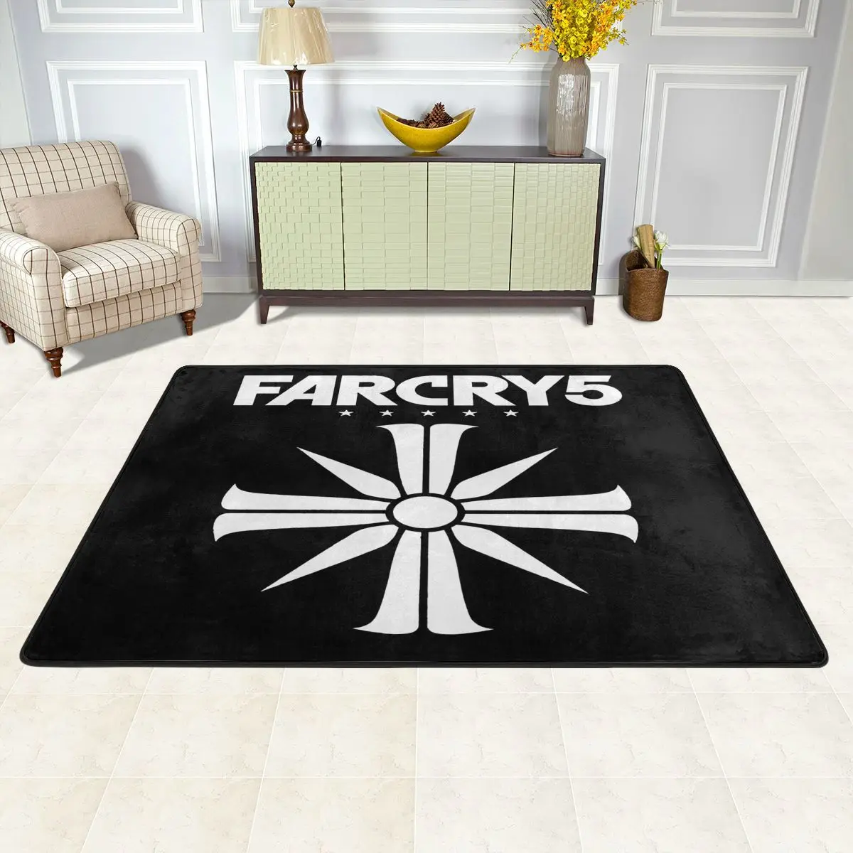 Картинка для видеоигр Far Cry 5 Ubisoft простой мультяшный напольный коврик детский