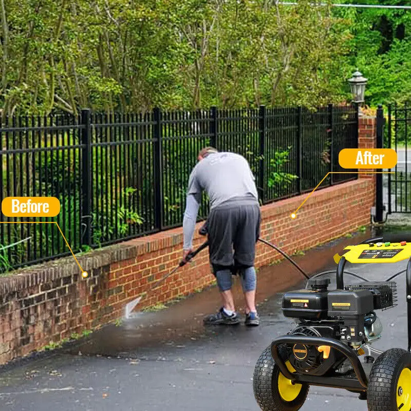 Gas Pressure Washer 3600 Psi 2.6 Gpm Power Washer Gas Powere