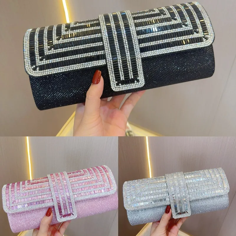 Новый стиль текстурированное женское вечернее платье модная полная сумка