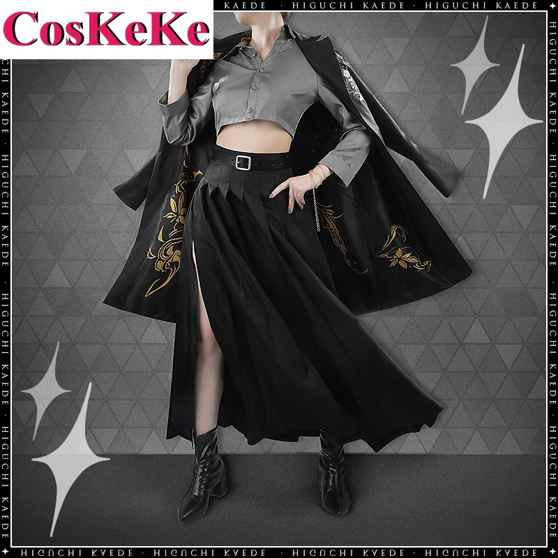 

[Индивидуальный заказ] Косплей Хигучи каэд косплей аниме костюм VTuber Милая женская одежда на Хэллоуин