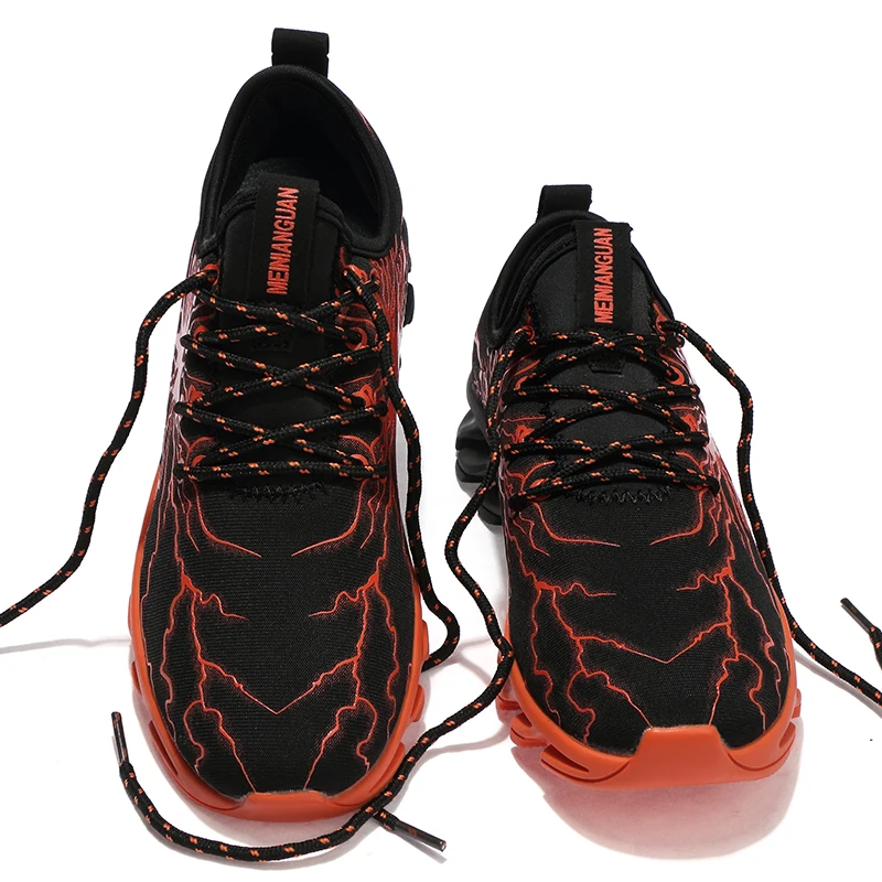 RUMDAX Unisex Sneakers Ultralight Running Shoes for Men Cushioning Breathable Men Blade Sneakers Sport Gym Trainers Plus Size 48