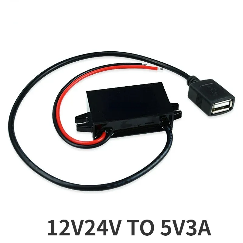 

Kangwobei автомобильный конвертер 12/24В в 5В 3А Micro USB
