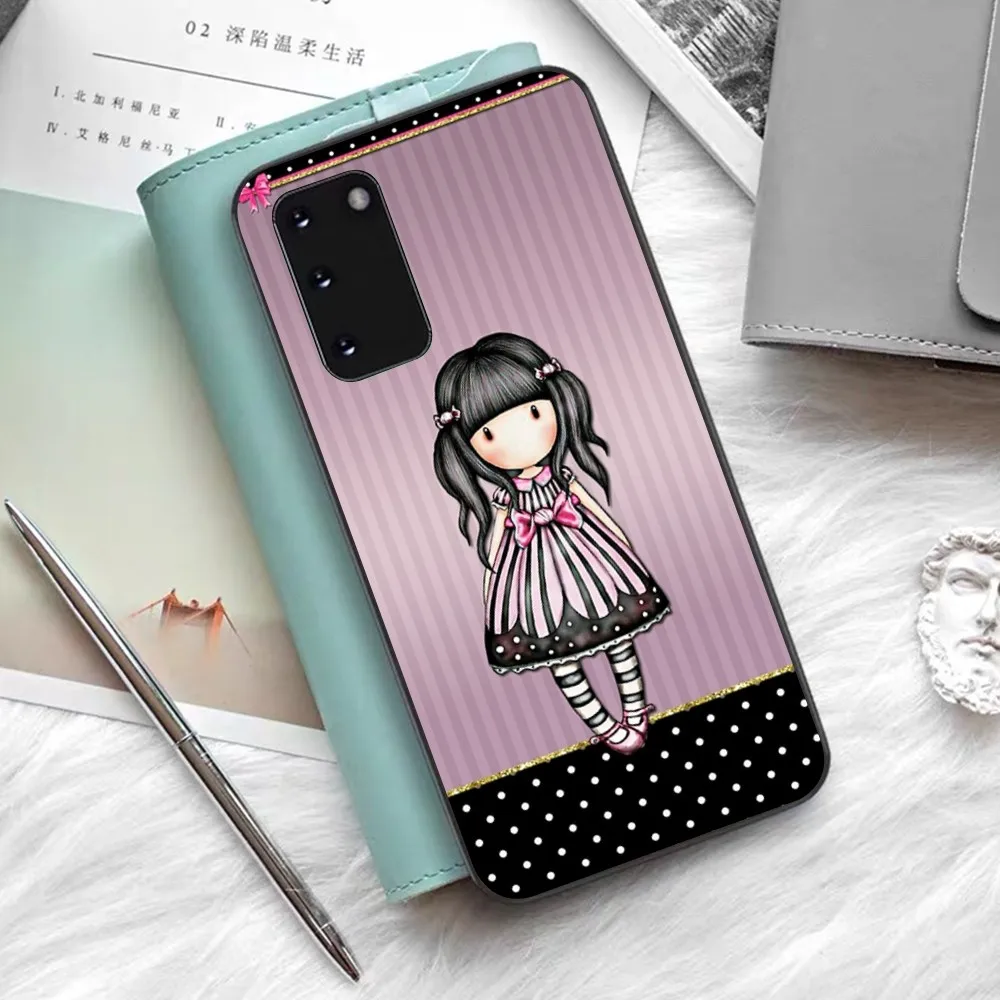 S-Santoro girl G-Gorjuss Phone Case For Samsung S 9 10 20 21 22 23 30 24 plus lite Ultra FE S10lite Fundas