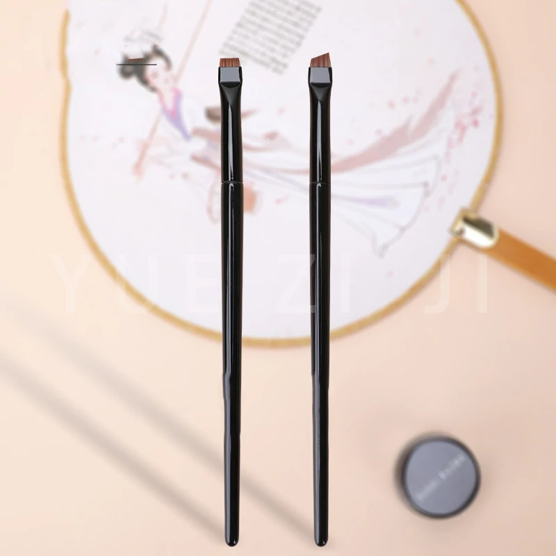 

5Pcs Portable set of eyeliner brush professional small angle eyebrow brush eyebrow contour brush fine eyeliner brush makeup tool