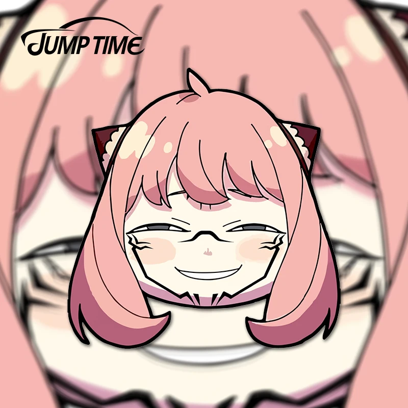 JumpTime 13x8 7 см шпионская семья x искусственный бампер Sukuna виниловые наклейки на