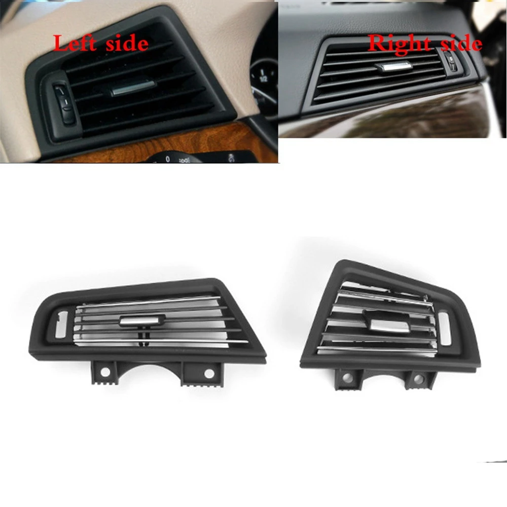 Хромированный автомобильный приборной панели левый + правый боковой воздуховод