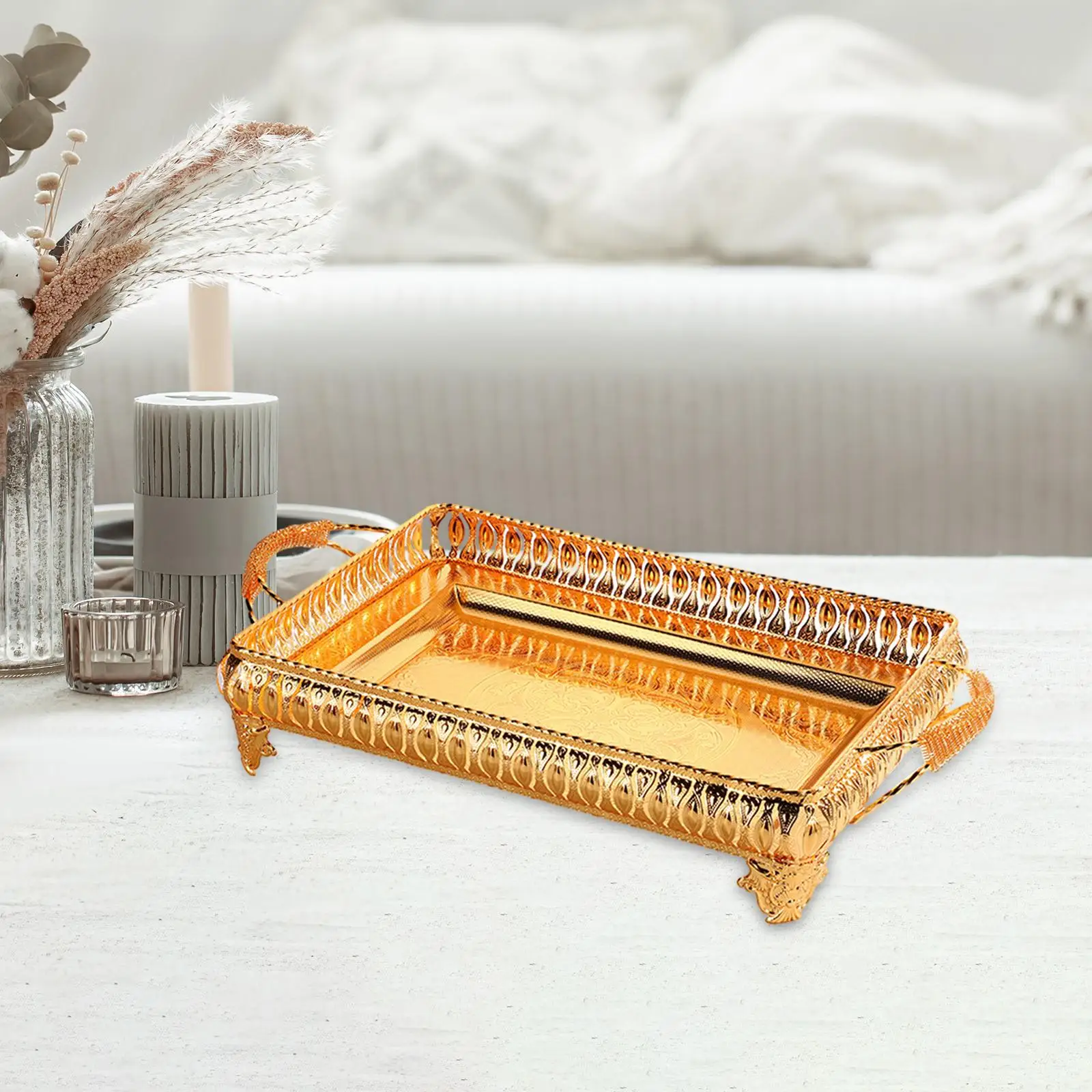 

Candy Serving Plate Lightweight Versatile Serving Tray for Party Dinner Home
