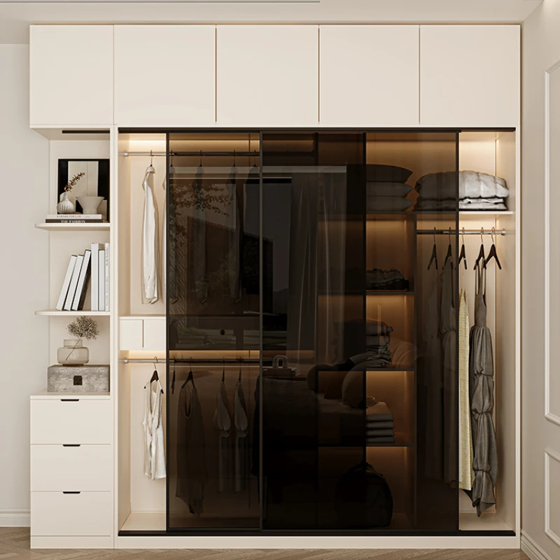 Шкаф для хранения мебель комнатных шкафов деревянные органайзеры бронированная