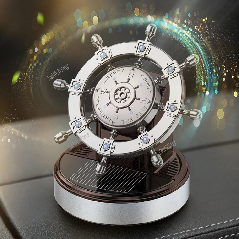 Вращающаяся на солнечных батареях машинка для ароматерапии оригинальная