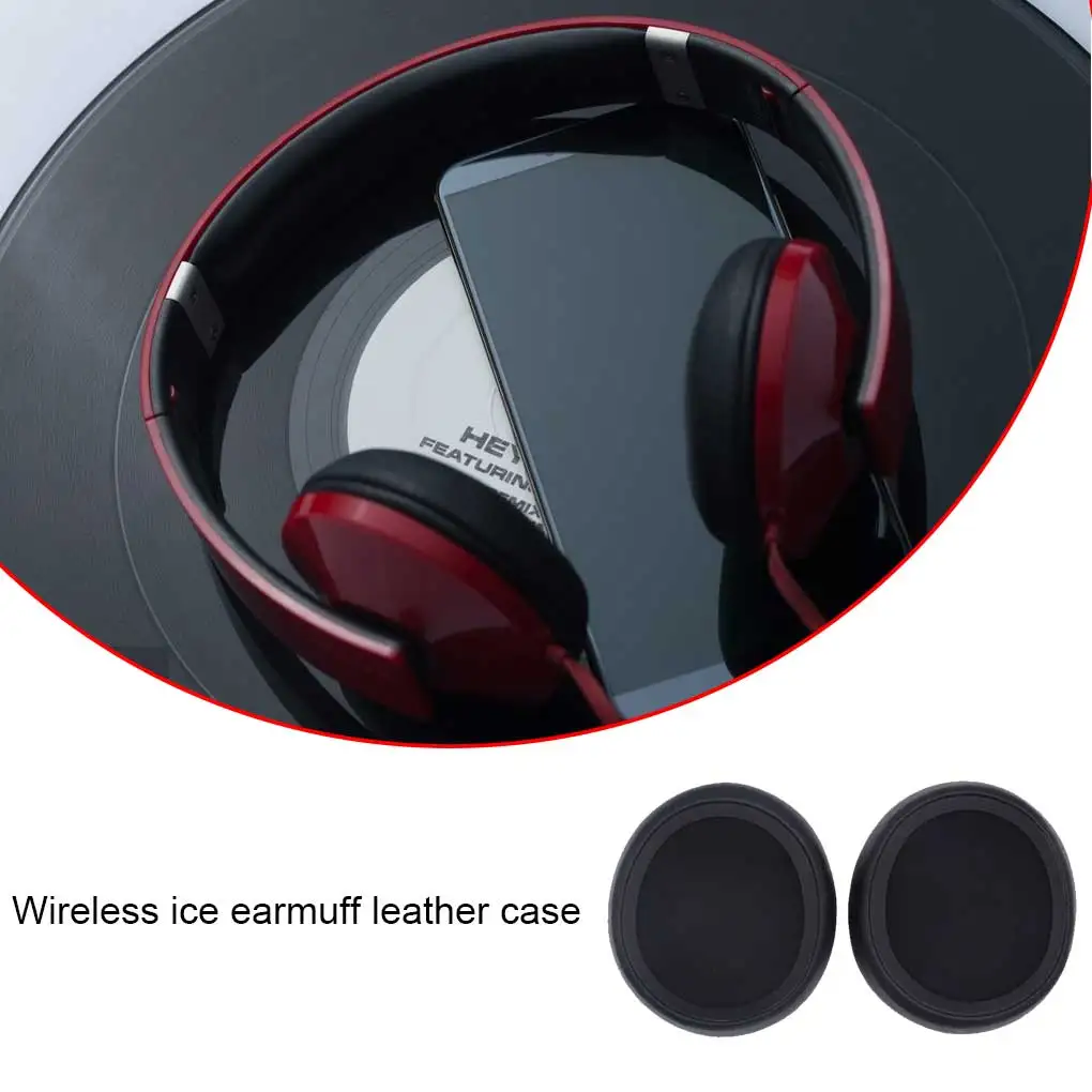 

2Pcs Ear Pads Cushions Headphone Sleeves Cover Earmuffs Practical
