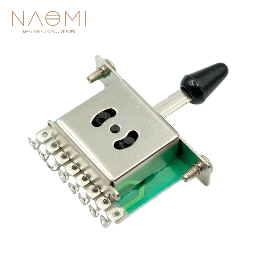 

NAOMI 3 Way Pickup Selector Switches For Electric Guitar Guitar Parts & Accessories New