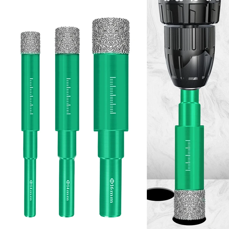 

Tile Hole Opener Diamond Coated Core Drill Bit Dry Drilling Glass Marble Porcelain Ceramics Diamond Drill Bits For Metal 5-16mm