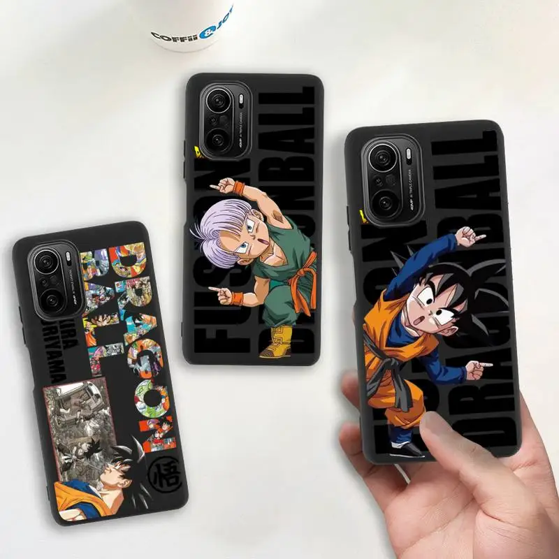 

Dragon ball GOKU VEGETA Trunks Phone Case for Redmi 9A 8A Note 11 10 9 8 8T Redmi 9 K20 K30 K40 Pro Max Silicone soft Cover