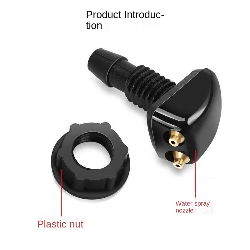 2 шт. автомобильная Форсунка-распылитель воды для KIA RIO K2 KXCROSS 2017-19 Ручка