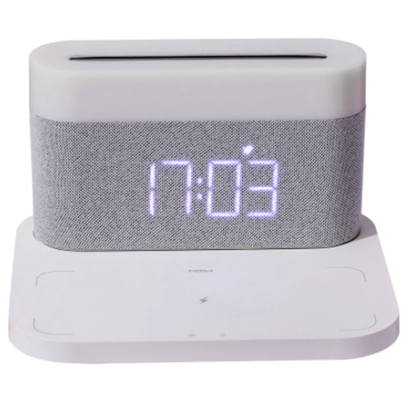 

BEST3 In 1 Wireless Charging Clock Perpetual Calendar 15W Wireless Chargers Multi-Function Digital Alarm Tool For ISO